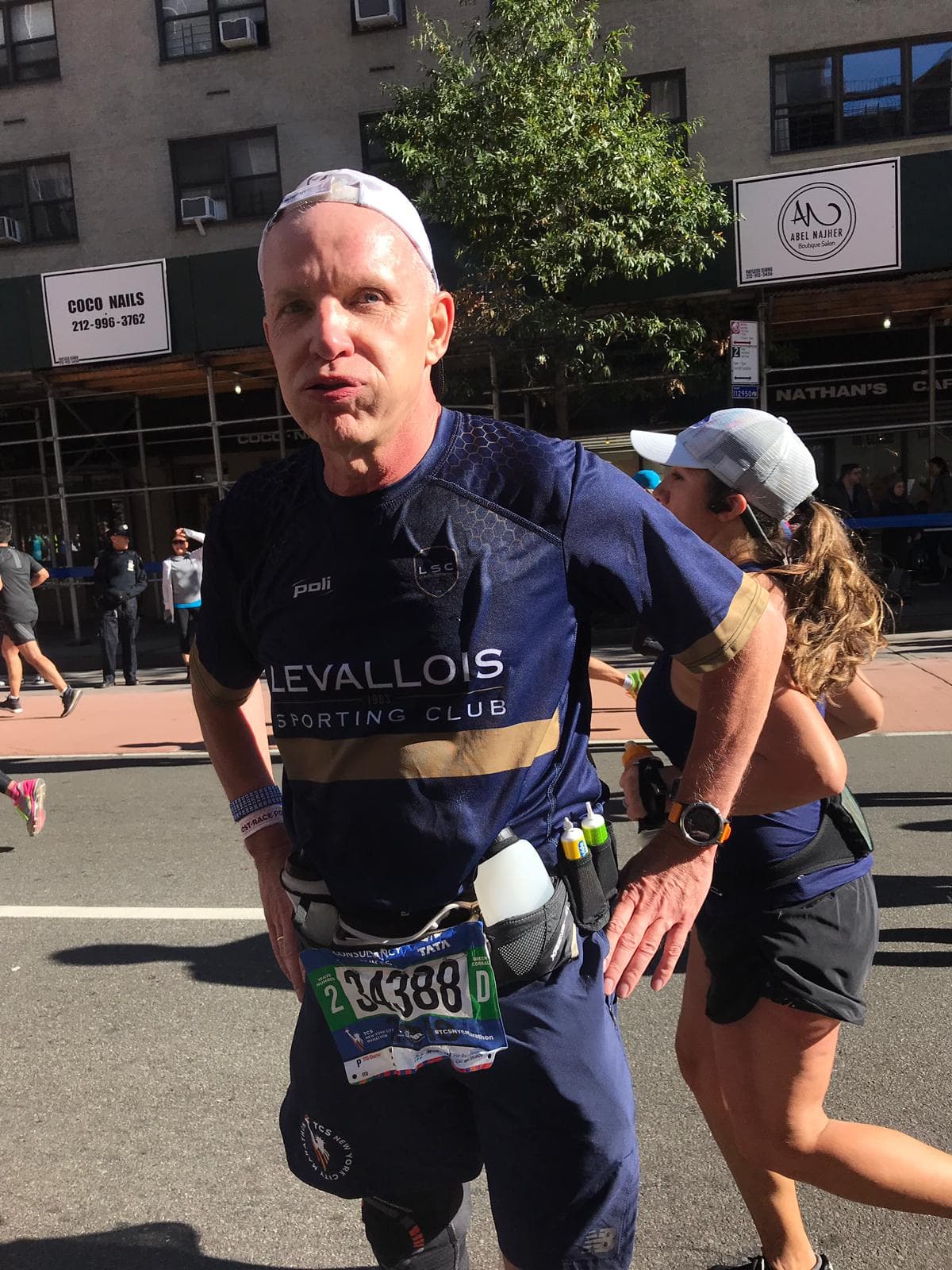 Marathon de New York 2018 — en course